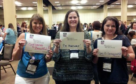 Had a turn with the Anti-Bullying campaign. It was a great way to round out the week!