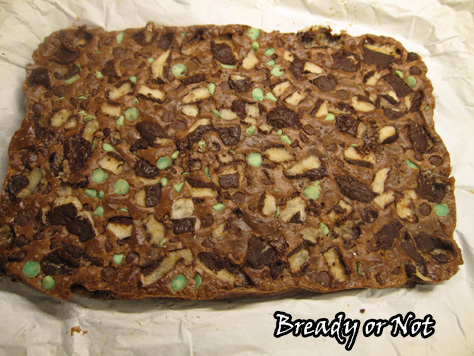 Mint Choc Chip Bars