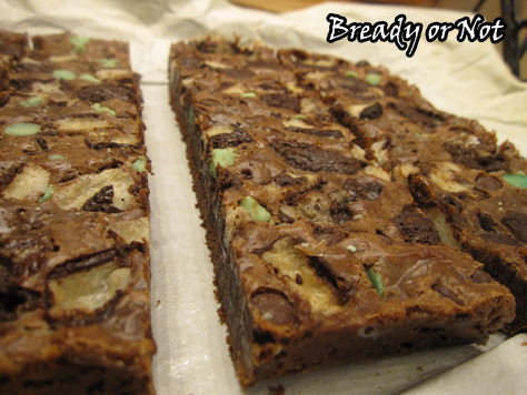 Mint Choc Chip Bars
