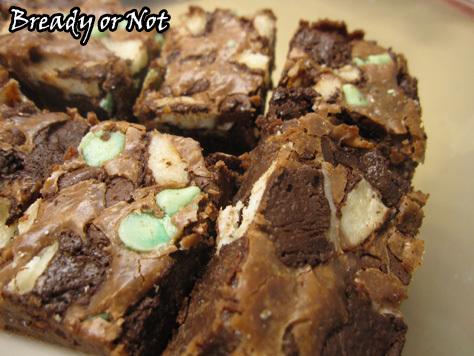 Mint Choc Chip Bars