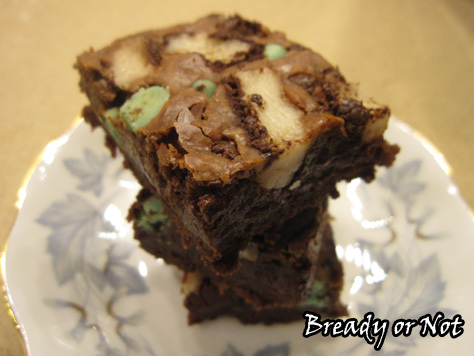 Mint Choc Chip Bars