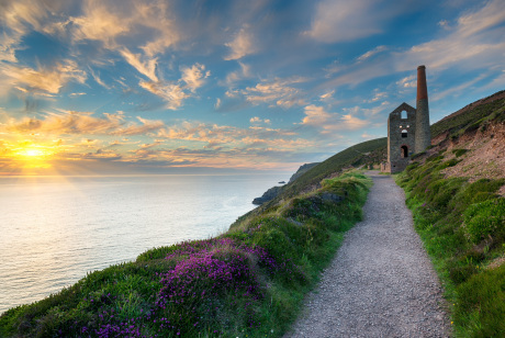 Wheal Coates. a former tin mine.