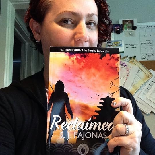 It's a big day for me. The final book of The Nogiku Series is in my hands! Thanks for taking this ride with me. It's been a blast. #bookstagram #books