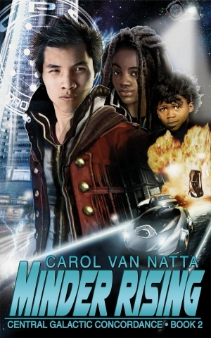 Cover for Minder Rising by Carol Van Natta