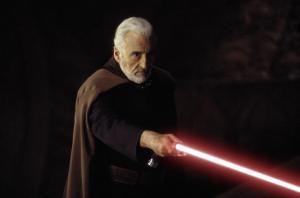 Christopher Lee in Star Wars