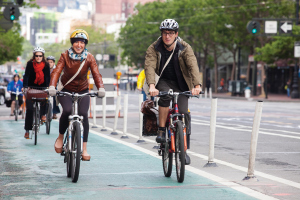 separated bike lanes
