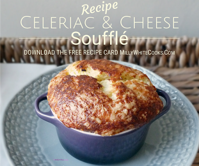 Celeriac & Cheese Soufflé Recipe Card