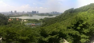 View from Bao Lin Si Shunde - Teaching in Shunde Polytechnic College