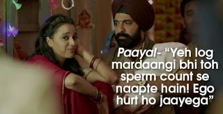 tanu_manu_dialogues_payal_mardaangi_sperm_count_ego_returns_vikrmn_author_ca_verma_10alone
