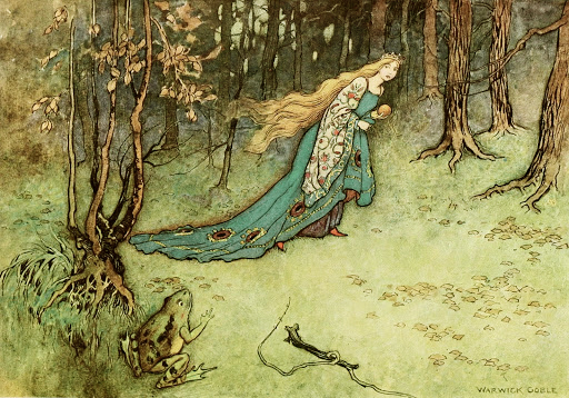 The Frog Prince by Warwick Goble