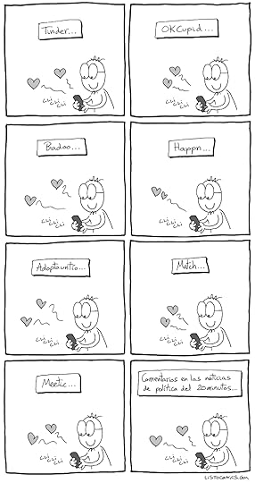 Cómic sobre el amor en los tiempos modernos.