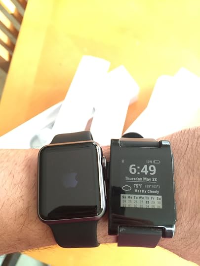 Hello Apple Watch, goodbye (?) Pebble.