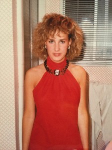 Red suede. Always the perfect choice for springtime in L.A.