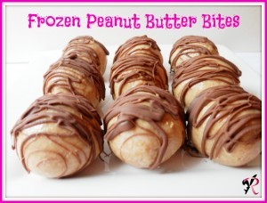 Frozen Peanut Butter Bites