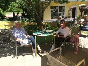 Chip Wilson on the left and Katherine Willoughby on the right