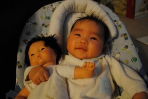 baby and doll