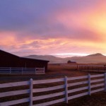 Sunset at Mountain Quest Inn