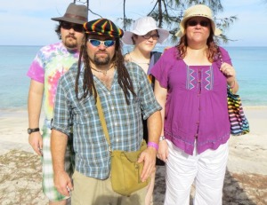 The Bennison family at the beach!