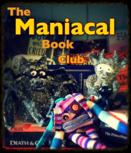 manical book club button
