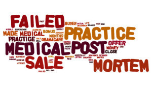 Unable to sell a medical practice