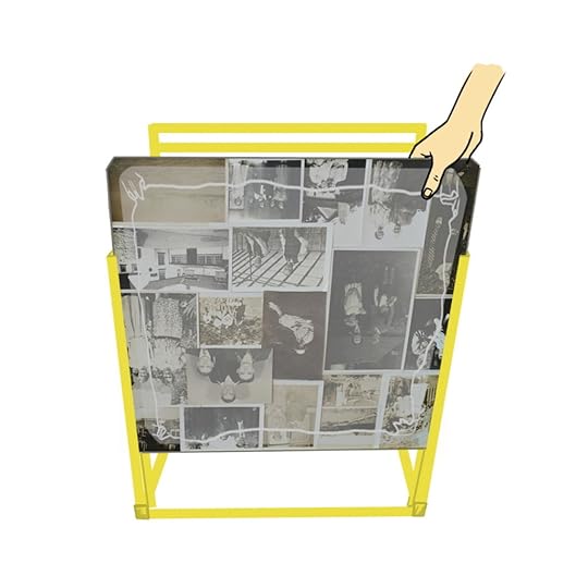 DIY Glass Top Table Photo Display Made Peachy 