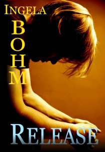 Depressed blond man covering his face