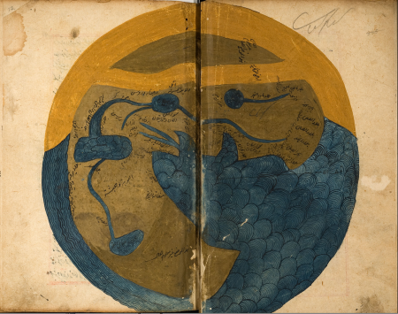 A map of the world