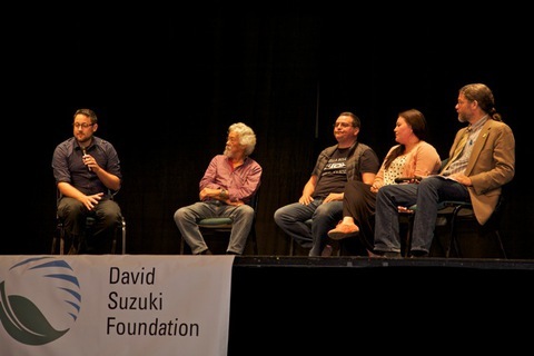 Photo: Day One: Coastal Connections Tour with David Suzuki Nanaimo, B.C. Reflections from the West Coast 