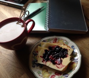 Te och rostmacka - bästa boten mot depp