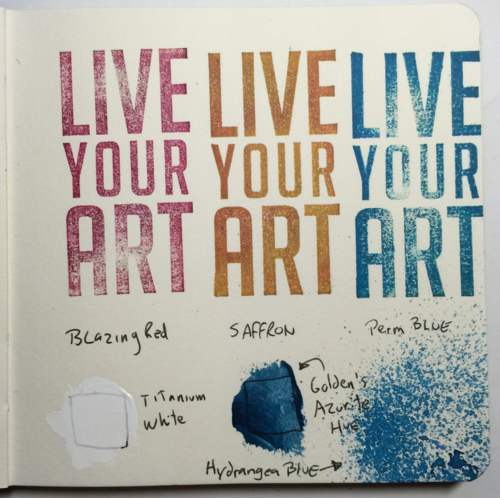 Brian Miller- Artist Gang No. 3 - notes