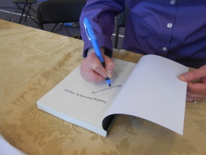 Signing Trusting God with St. Therese
