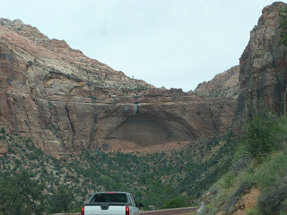 Approaching Zion National Park