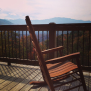 Actual view from the TN retreat.