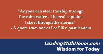 Leading with Honor Lee Ellis