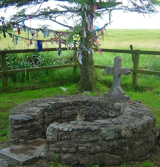 Clotties by St. Brigid's Well, Kildare, Ireland