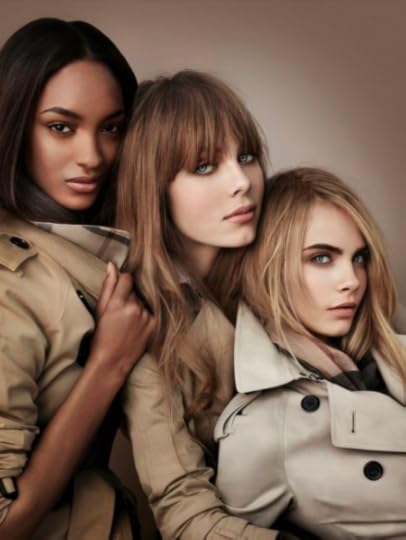 The Burberry campaign.