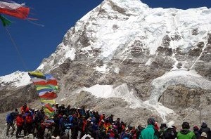 A series of protests at Everest Base Camp last year eventually led to all teams quitting the mountain