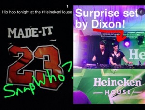 heineken on snapchat