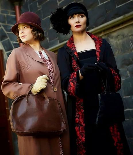JDS - MISS FISHER'S RED EMBROIDERED COAT