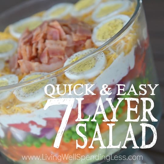 Quick & Easy 7 Layer Salad Square 2