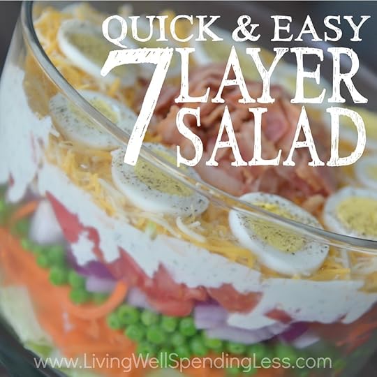 Quick & Easy 7 Layer Salad Square 1