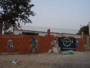 kindergarten next door