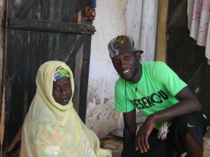 Adama and his grandmothe