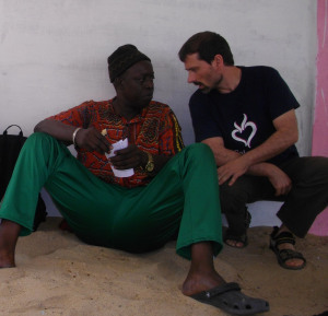 Diol and Angelo conferring