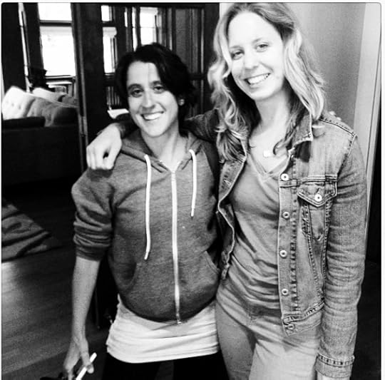 me and Fran, photo by Justin Hocking