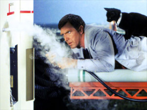Robert Lansing as Mister Seven in Star Trek.