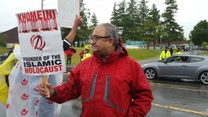 TF outside Bangash Mosque