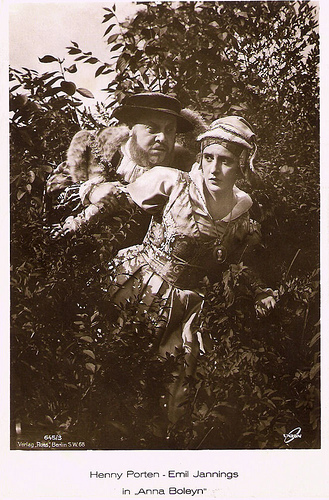 Emil Jannings and Henny Porten