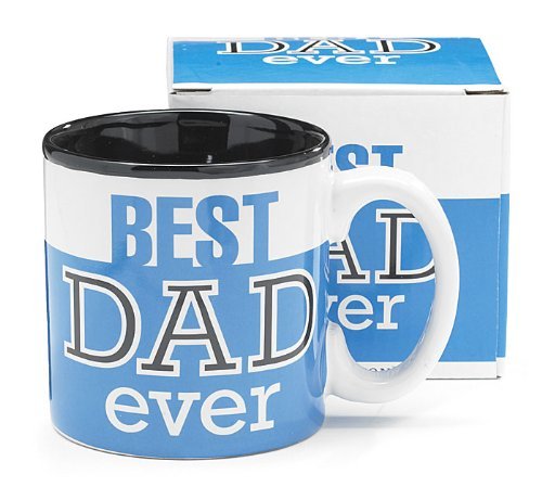 Best Dad Ever 13Oz Coffee Mug Great for Father's Day or Birthday - Blue