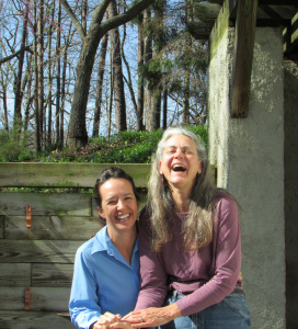 Stephanie and Camille (right)